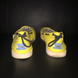 Bright Yellow Slip-on Toms